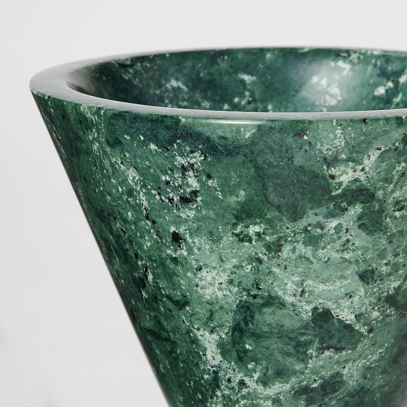 slide 4 of 4, Threshold designed w/Studio McGee Marble Bowl Green - Threshold designed with Studio McGee, 1 ct