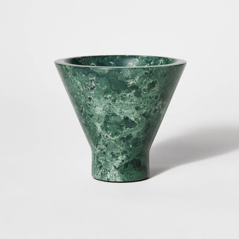 slide 1 of 4, Threshold designed w/Studio McGee Marble Bowl Green - Threshold designed with Studio McGee, 1 ct