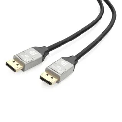 j5create 8K DisplayPort Cable: Male-To-Male Adapter, 6.6 ft, Black
