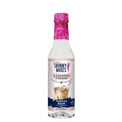 Jordan's Skinny Mixes Naturally Sweetened Sugar Free Vanilla Bean Coffee Flavoring Syrup - 12.7 fl oz