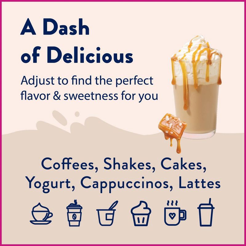 slide 6 of 6, Jordan's Skinny Mixes Naturally Sweetened Sugar Free salted Caramel Coffee Flavoring Syrup - 12.7 fl oz, 12.7 fl oz