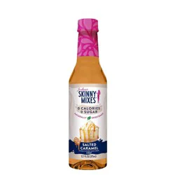 Jordan's Skinny Mixes Naturally Sweetened Sugar Free salted Caramel Coffee Flavoring Syrup - 12.7 fl oz