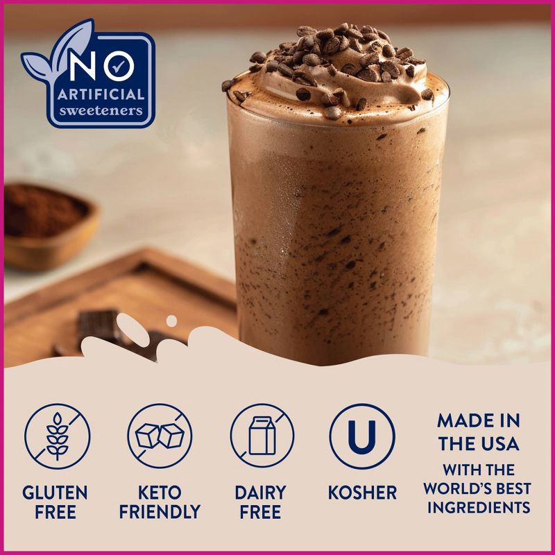 slide 3 of 6, Jordan's Skinny Mixes Naturally Sweetened Sugar Free Chocolate Mocha Coffee Flavoring Syrup - 12.7 fl oz, 12.7 fl oz