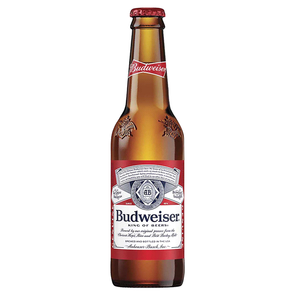 slide 1 of 1, Budweiser Beer Bottle, 24 ct; 12 oz