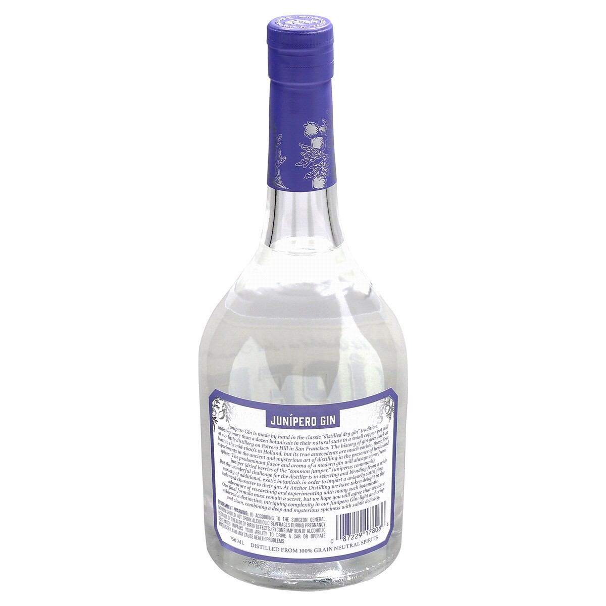 slide 2 of 2, Junípero Gin, 750 ml