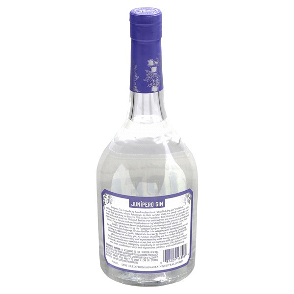 slide 3 of 5, Junípero Gin, 750 ml