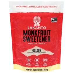 Lakanto Monkfruit Golden Sweetener - 16oz
