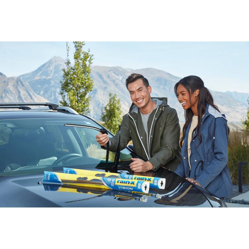 slide 4 of 6, Rain-X 24" Vision Wiper Blade, 1 ct