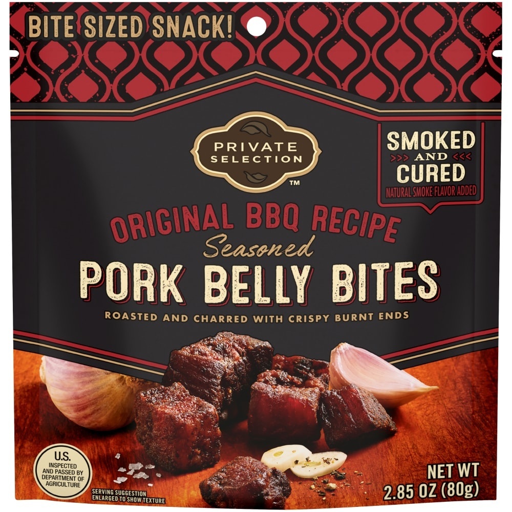 slide 1 of 1, Private Selection Pork Belly Bites 2.85 oz, 2.85 oz