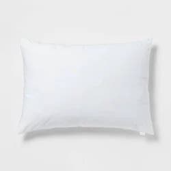 Standard/Queen Medium Firm Shapeable Memory Foam Bed Pillow - Threshold™: Cotton Jersey Cover, CertiPUR-US, OEKO-TEX Certified