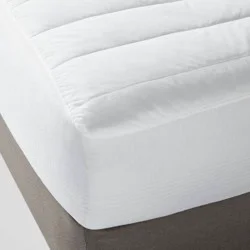King Performance Mattress Pad - Threshold™: Hypoallergenic, Quilted, Waterproof, OEKO-TEX Certified