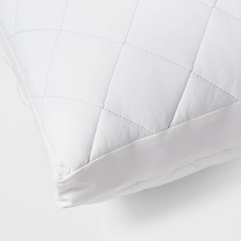 slide 4 of 4, Standard/Queen Machine Washable Extra Firm Cool Touch Bed Pillow - Threshold™, 1 ct