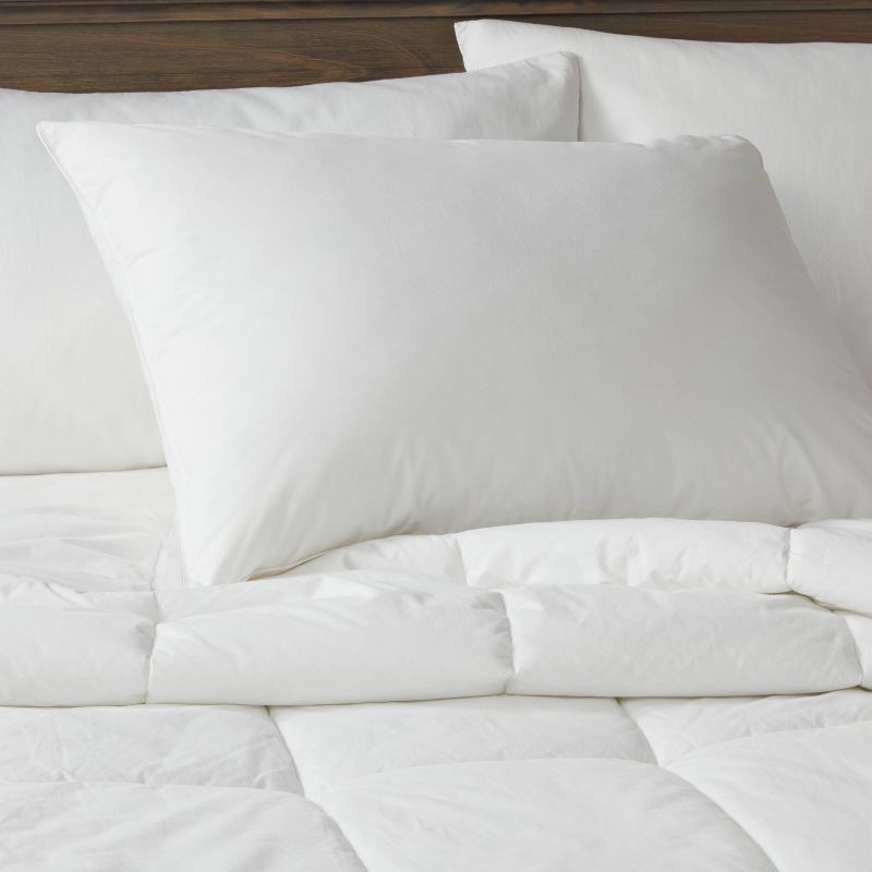 slide 2 of 4, Standard/Queen Medium Performance Bed Pillow - Threshold™, 1 ct