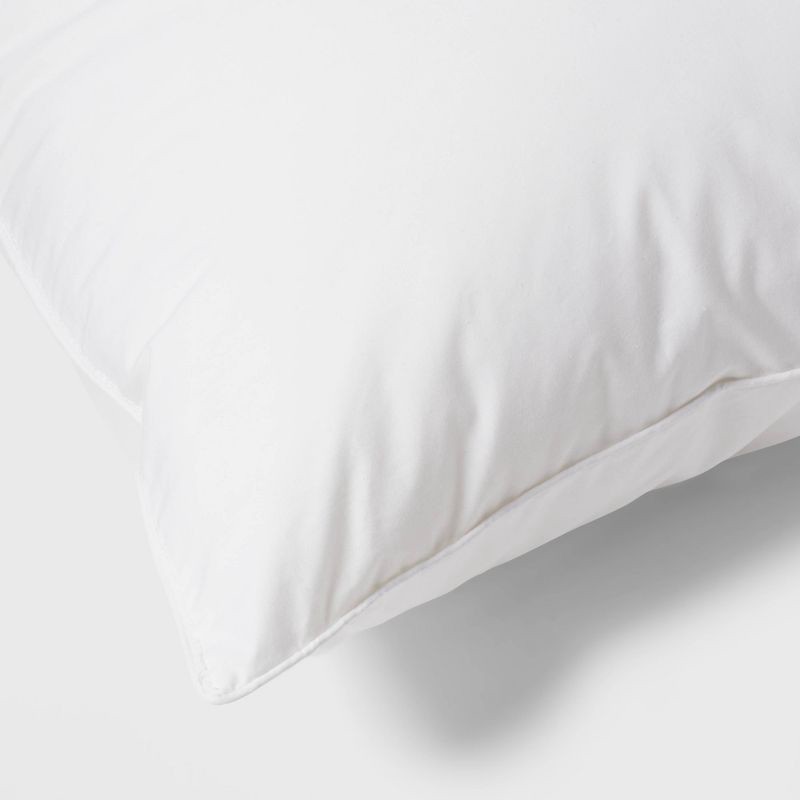 slide 4 of 4, Standard/Queen Machine Washable Medium Performance Bed Pillow - Threshold™, 1 ct