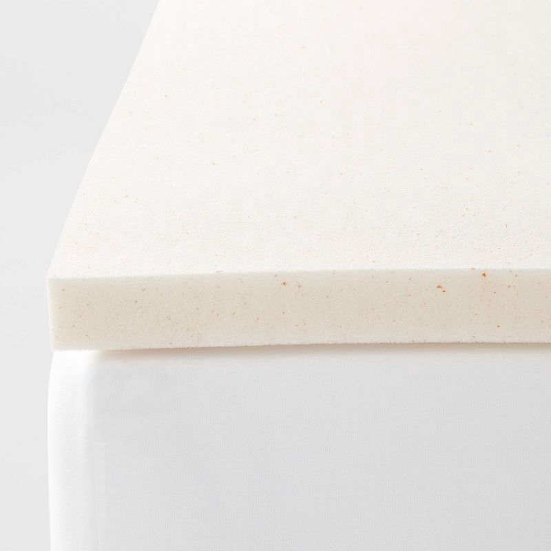 slide 2 of 4, Full 1.5" Performance Memory Foam Mattress Topper - Threshold™, 1 ct