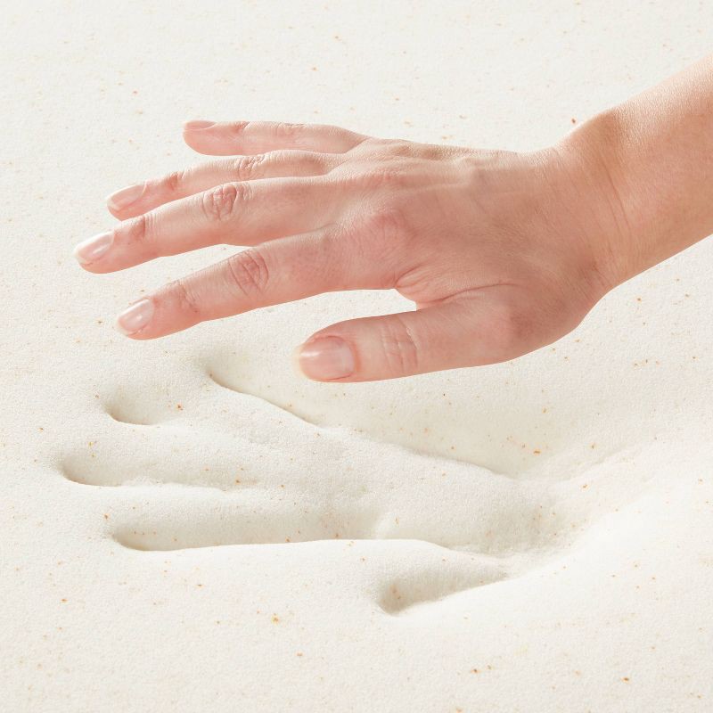 slide 3 of 4, Full 1.5" Performance Memory Foam Mattress Topper - Threshold™, 1 ct