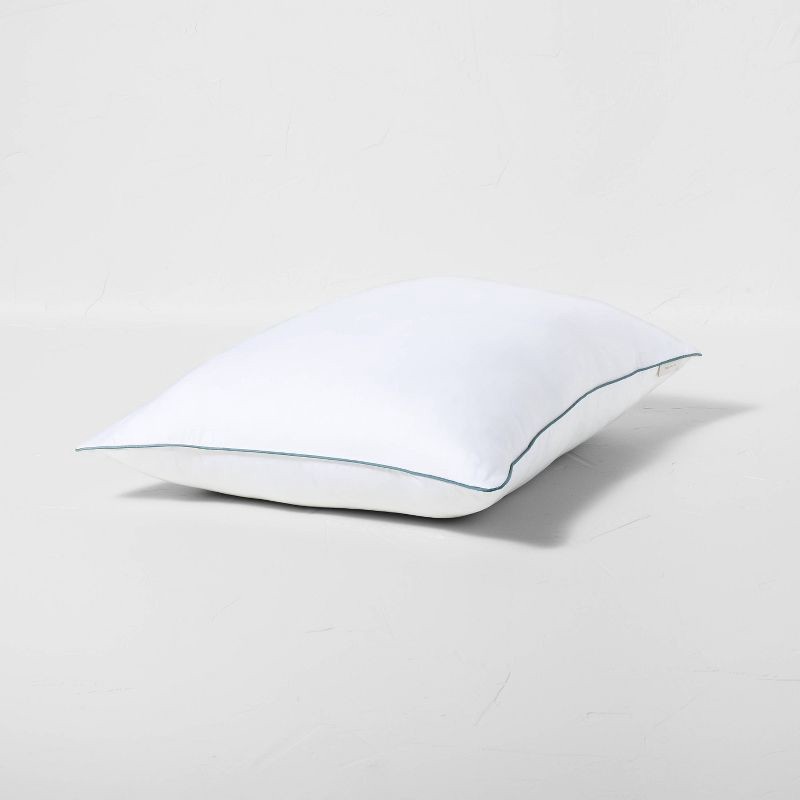 slide 2 of 3, King Medium Machine Washable Firm Cool Plush Bed Pillow - Casaluna™, 1 ct