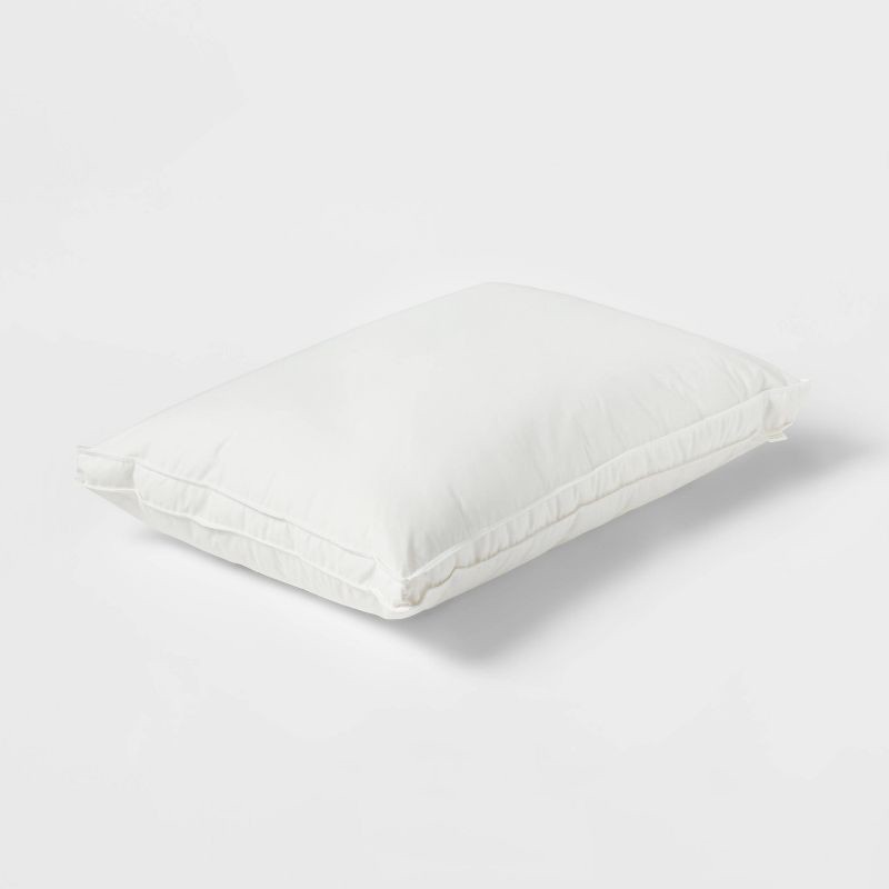 slide 3 of 4, Standard/Queen Firm Feather & Down Bed Pillow - Threshold™, 1 ct