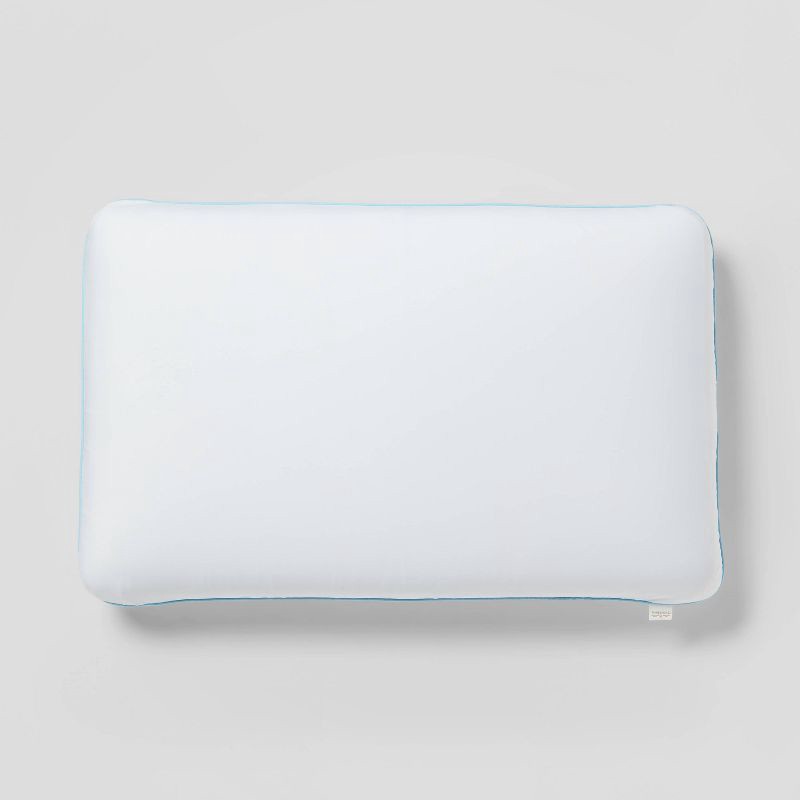 slide 1 of 4, King Medium Firm Cool Touch Memory Foam Bed Pillow - Threshold™: CertiPUR-US, OEKO-TEX Certified, Machine Washable Cover, 1 ct