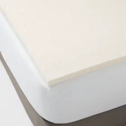 Queen 1.5" Performance Memory Foam Mattress Topper - Threshold™: CertiPUR-US, Polyurethane Cover