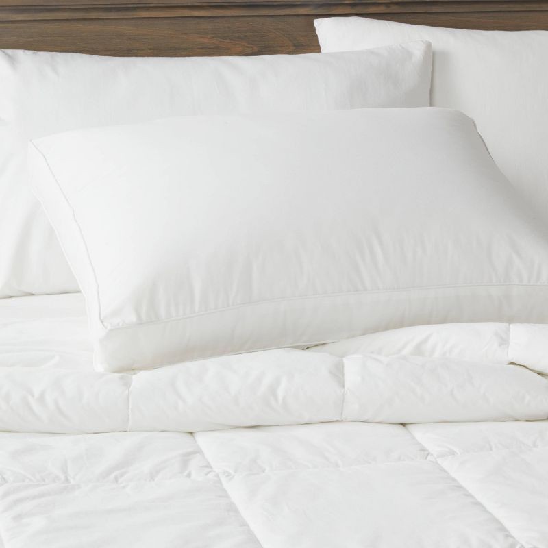 slide 2 of 4, Standard/Queen Machine Washable Extra Firm Performance Bed Pillow - Threshold™, 1 ct