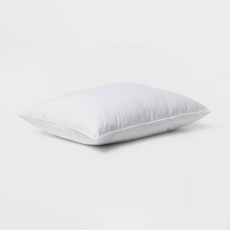 slide 3 of 4, Standard/Queen Medium Microgel Down Alternative Bed Pillow - Threshold™, 1 ct