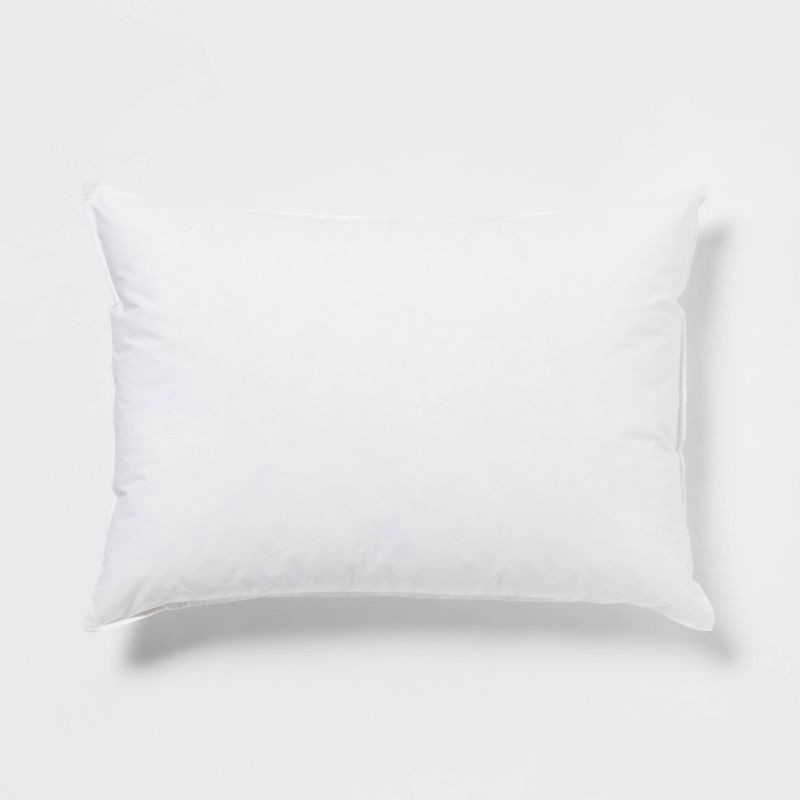 slide 1 of 4, Standard/Queen Medium Microgel Down Alternative Bed Pillow - Threshold™, 1 ct