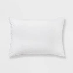 King Machine Washable Firm Performance Bed Pillow White - Threshold™