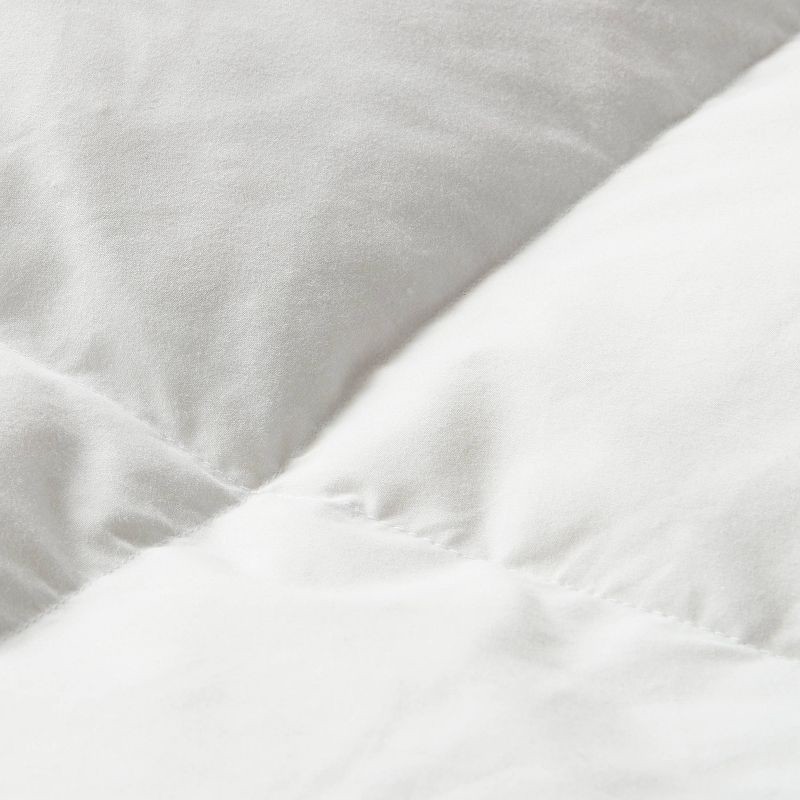 slide 5 of 5, Full/Queen All Seasons Feather & Down Comforter - Threshold™: Hypoallergenic, 240 Thread Count, OEKO-TEX Certified, 1 ct