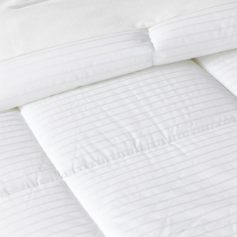 slide 3 of 6, King All Seasons Cool Plush Down Alternative Comforter - Casaluna™: Hypoallergenic, 300 Thread Count, Moisture-Wicking, 1 ct