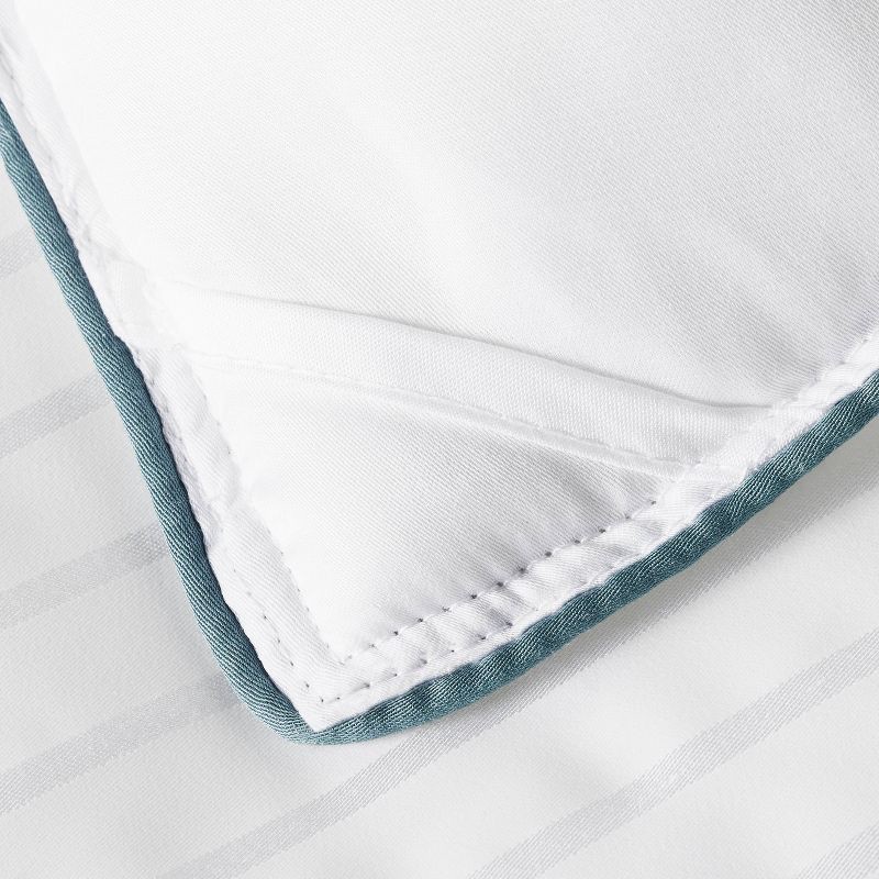 slide 4 of 6, King All Seasons Cool Plush Down Alternative Comforter - Casaluna™: Hypoallergenic, 300 Thread Count, Moisture-Wicking, 1 ct