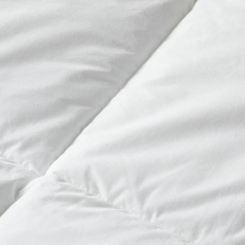 slide 5 of 5, Full/Queen All Seasons Performance Down Alternative Comforter - Threshold™: 250 Thread Count, Moisture-Wicking, Machine Washable, 1 ct