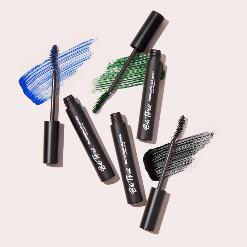 slide 3 of 5, The Lip Bar Big Timer Volumizing Mascara - Black - 0.38 fl oz, 0.38 fl oz