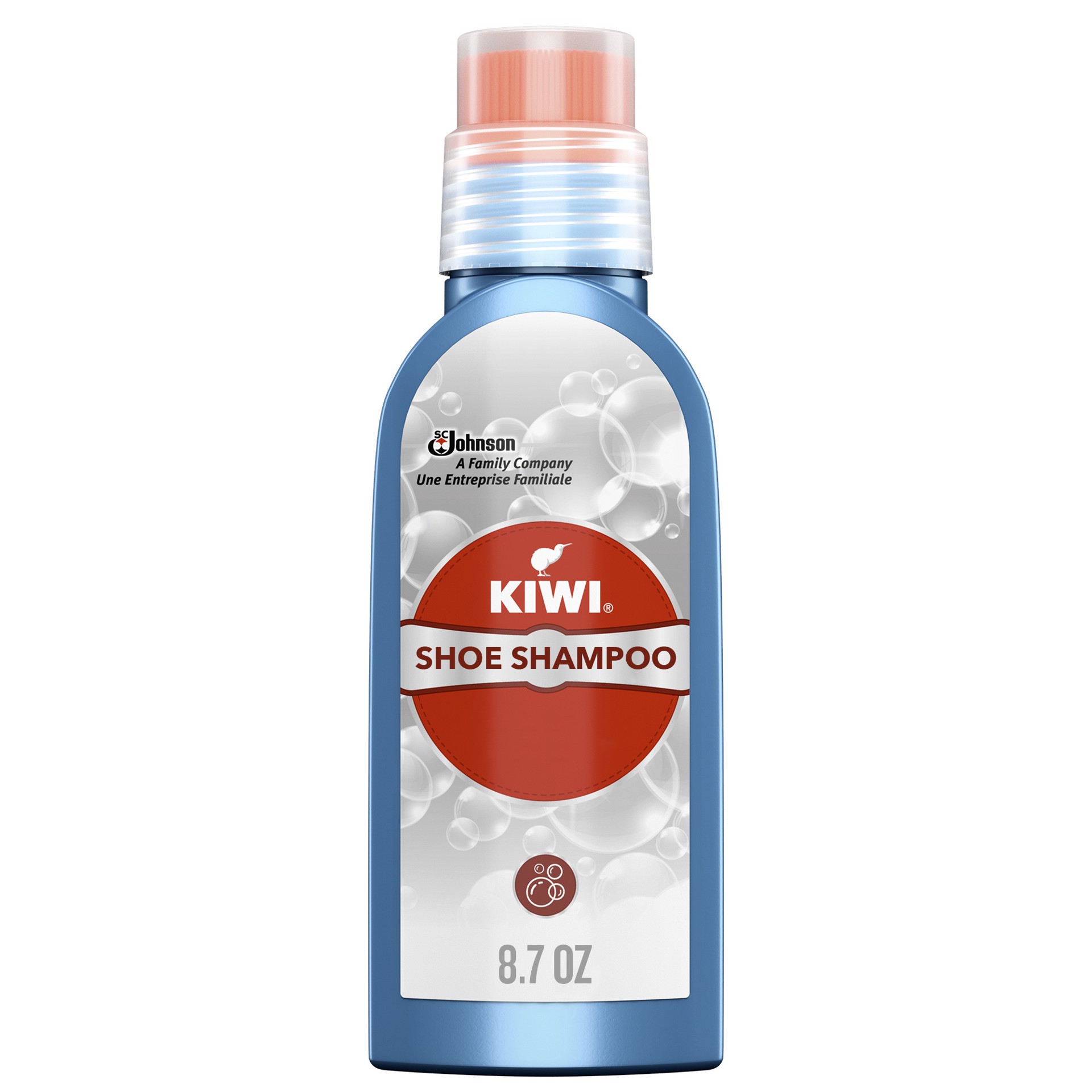 slide 4 of 5, KIWI Shoe Shampoo, 8.7 oz (1 Bottle), 8.7 oz