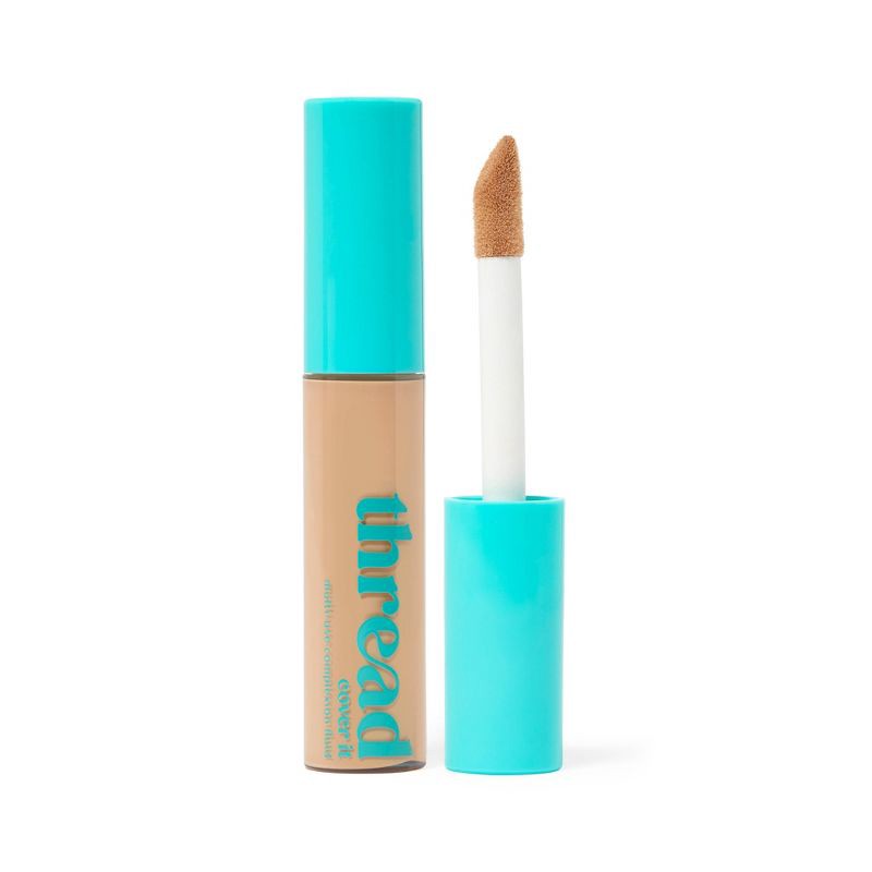 slide 2 of 10, Thread Cover It Multi-Use Complexion Fluid Concealer -3 Light Warm, 1 ct