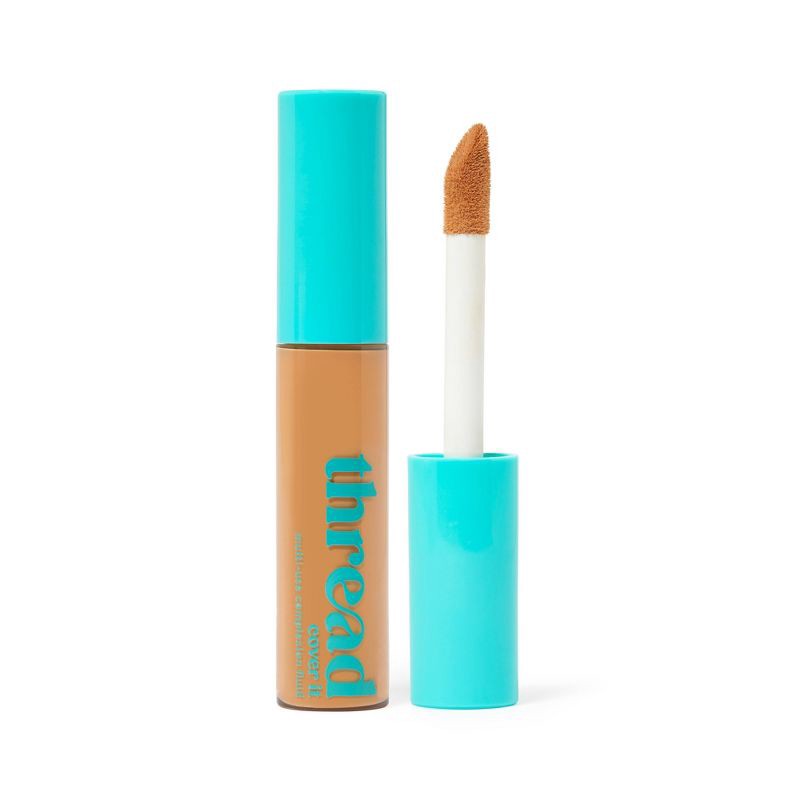 slide 2 of 7, Thread Cover It Multi-Use Complexion Fluid Concealer -4 Tan Golden Beige, 1 ct