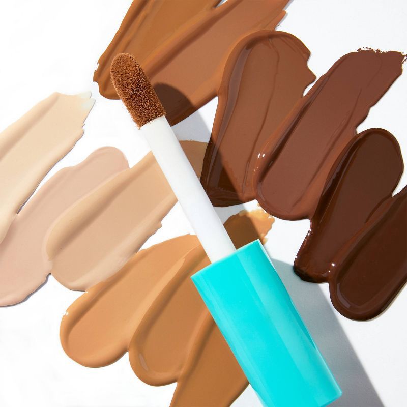 slide 5 of 10, Thread Cover It Multi-Use Complexion Fluid Concealer -6 Tan Deep, 0.44 fl oz