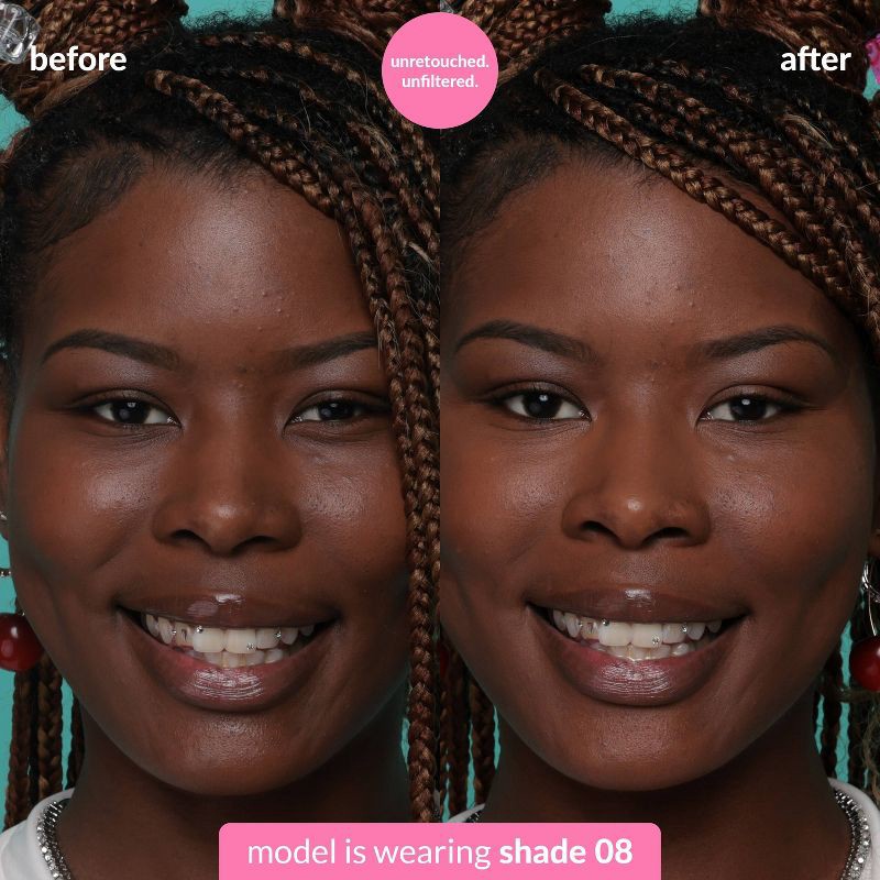 slide 4 of 9, Thread Cover It Multi-Use Complexion Fluid Concealer -8 Medium Warm Brown, 1 ct