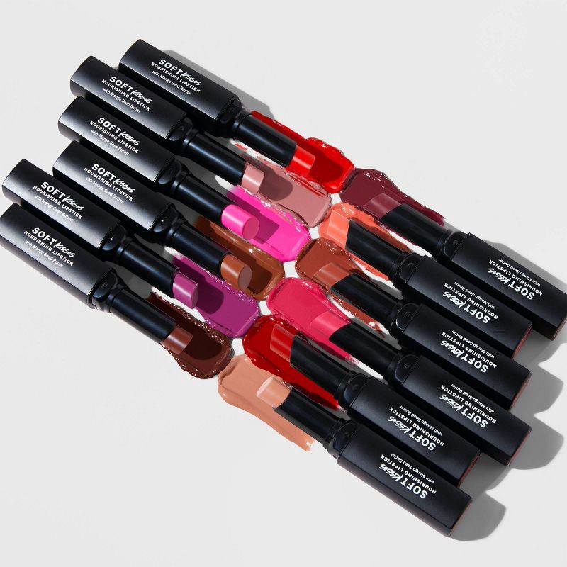 slide 5 of 5, The Lip Bar Soft Kiss Nourishing Lipstick - Firecracker - 0.07oz, 0.07 oz