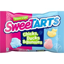 SweeTARTS Easter Candy Chicks Ducks & Bunnies Bag - 12oz