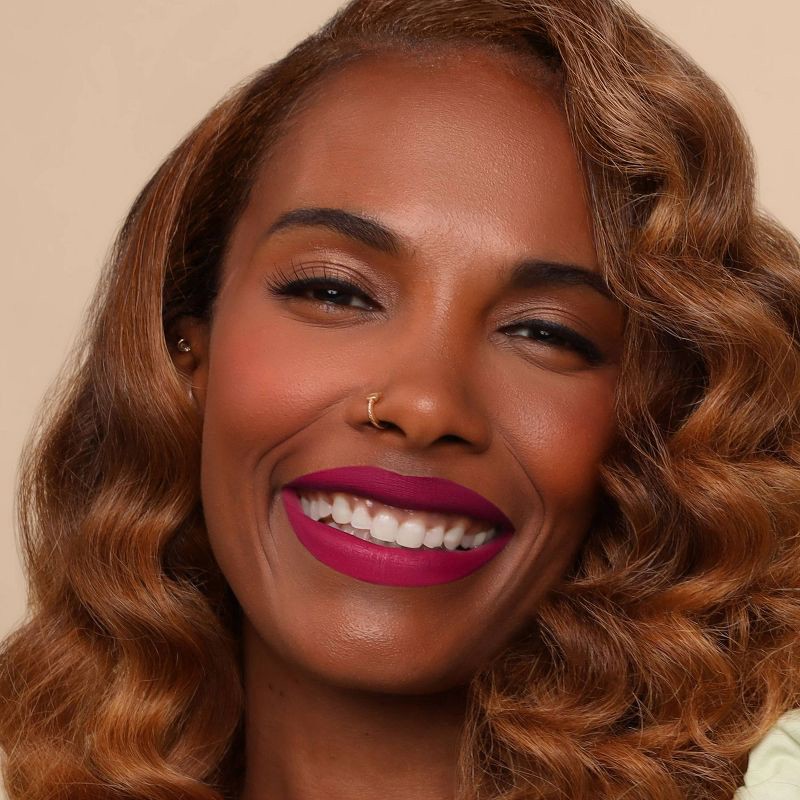 slide 6 of 10, The Lip Bar Vegan Matte Liquid Lipstick - Rich Auntie - 0.24 fl oz, 0.24 fl oz