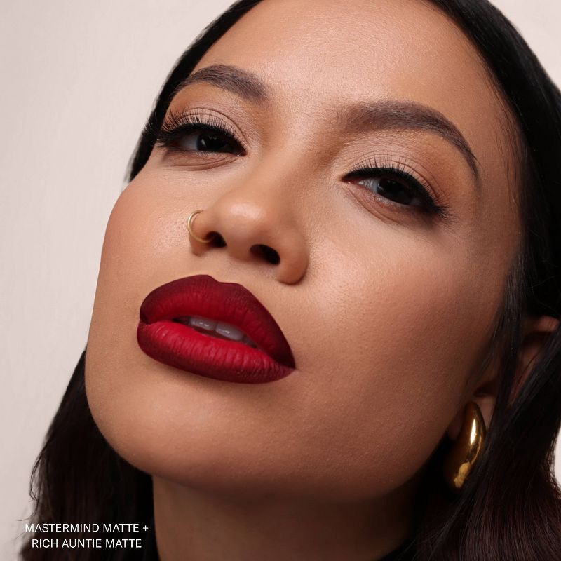 slide 7 of 10, The Lip Bar Vegan Matte Liquid Lipstick - Rich Auntie - 0.24 fl oz, 0.24 fl oz