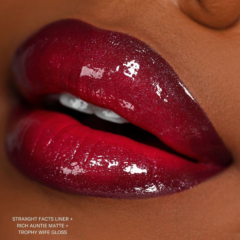 slide 10 of 10, The Lip Bar Vegan Matte Liquid Lipstick - Rich Auntie - 0.24 fl oz, 0.24 fl oz