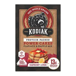 Kodiak Cakes Protein-Packed Power Cakes Raspberry Lemon Pancake and Waffle Mix - 16oz