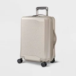 Signature Hardside Carry On Spinner Suitcase Matte Atmosphere - Open Story™: Water-Resistant, TSA Locks