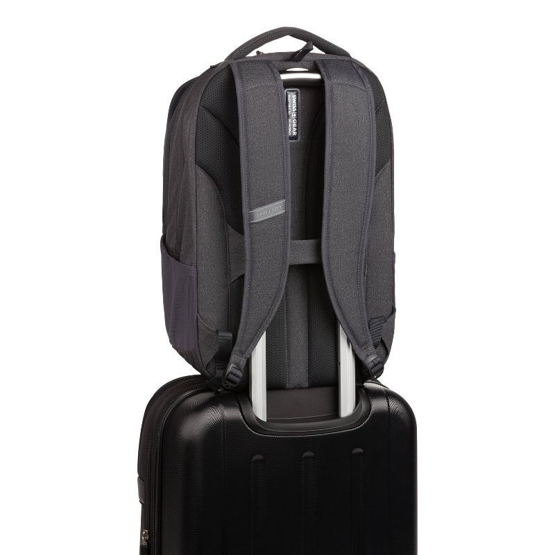 slide 12 of 12, Swissgear 18.5" Laptop Backpack - Charcoal Heather, 1 ct