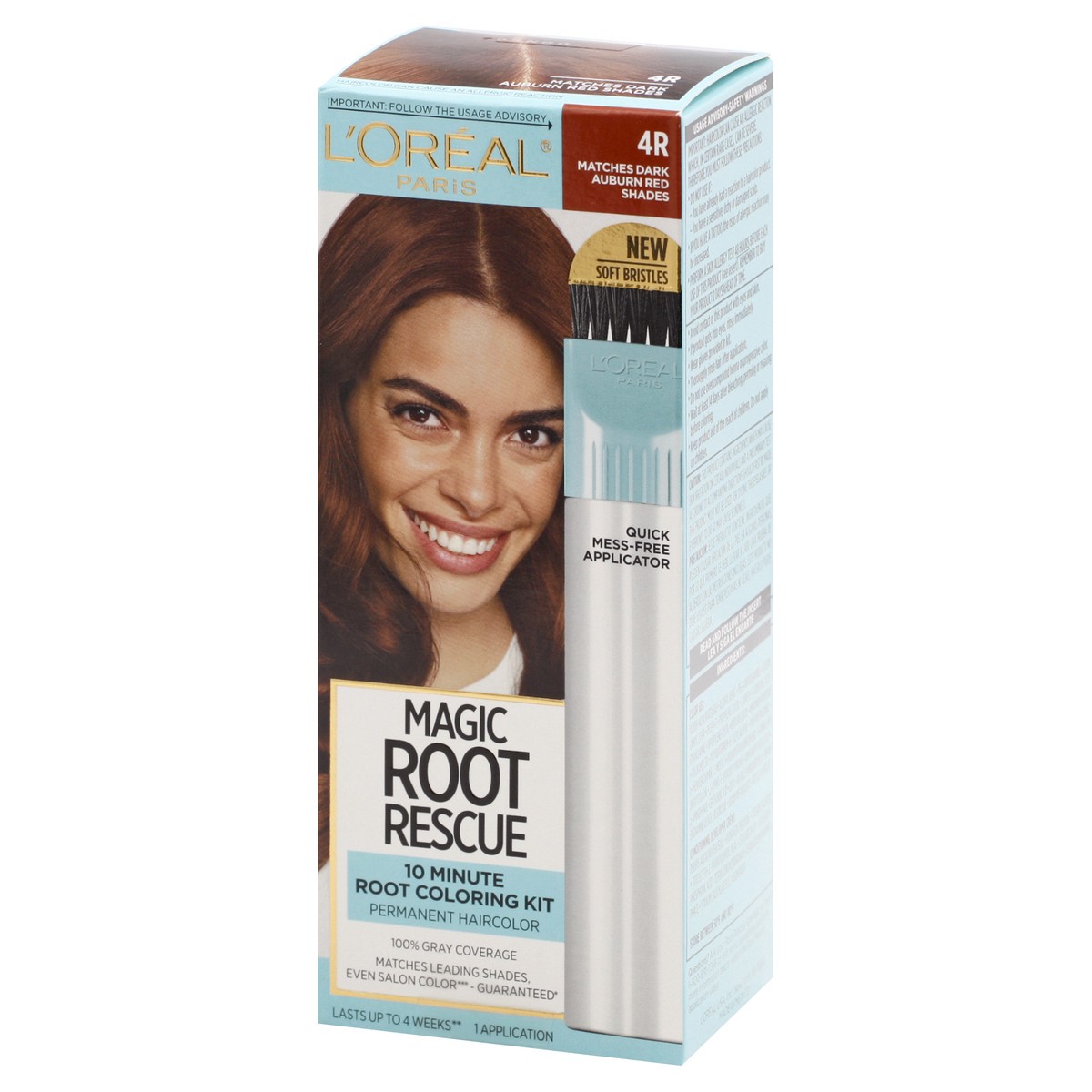 slide 3 of 11, Magic Root Rescue Gray Coverage 4R Permanent Hair Color 1 ea, 1 ct