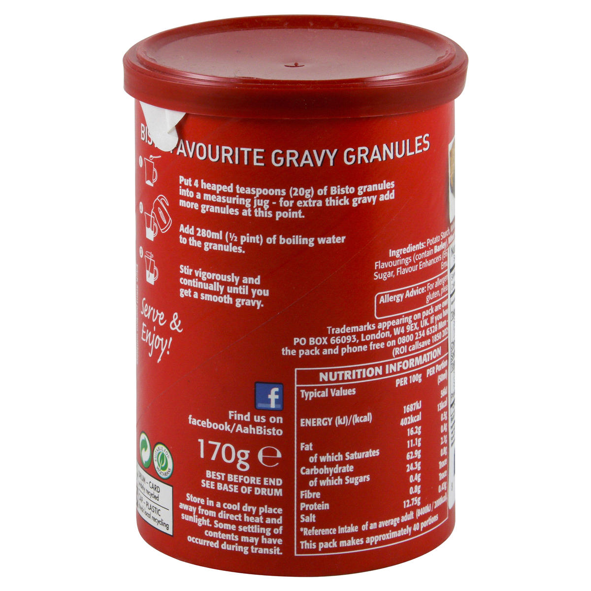 slide 3 of 4, Bisto Favourite Gravy Granules, 5.9 oz