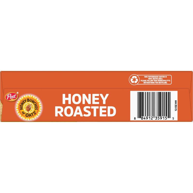 slide 8 of 12, Post Honey Bunches of Oats Honey Roasted Breakfast Cereal - 12oz, 12 oz