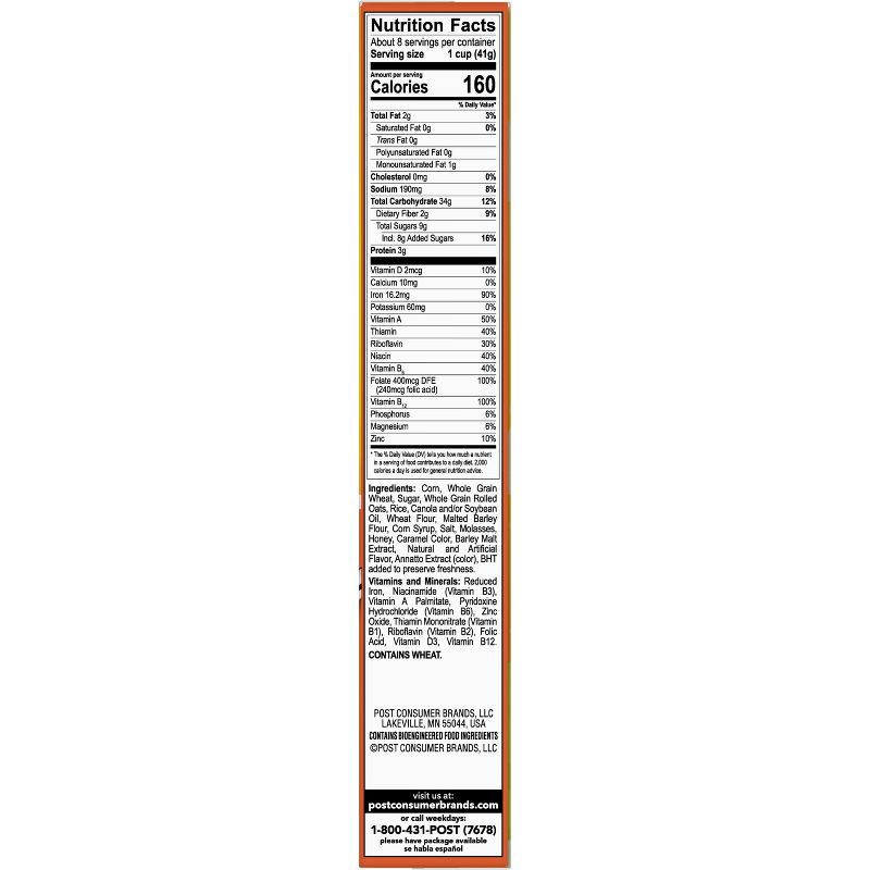 slide 11 of 12, Post Honey Bunches of Oats Honey Roasted Breakfast Cereal - 12oz, 12 oz